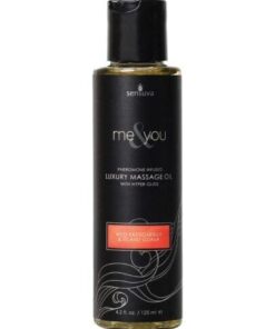 Sensuva Me & You Massage Oil - 4.2 oz Passion Fruit Guava