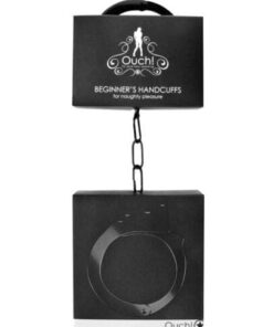 Shots Ouch Beginner Handcuffs - Black