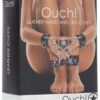 Shots Ouch Leather Hand & Leg Cuffs - Black