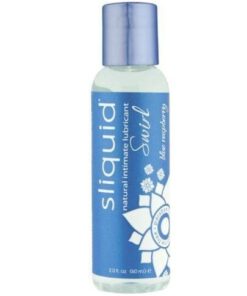 Sliquid Naturals Swirl Lubricant - 2 oz Blue Raspberry