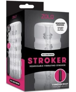 ZOLO Girlfriend Squeezable Vibrating Stroker