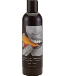 Earthly Body Edible Massage Oil - 8 oz Mango