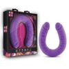 Ruse 18" Slim Double Dong - Purple