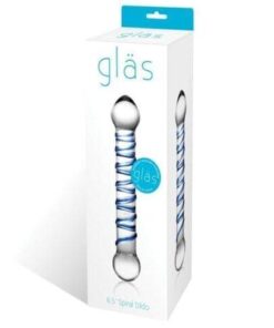 Glas 6.5" Spiral Dildo