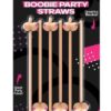 Booby Straws - Flesh Pack of 6