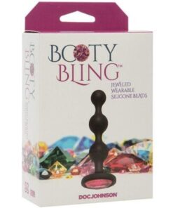 Booty Bling Wearable Silicone Beads - Pink