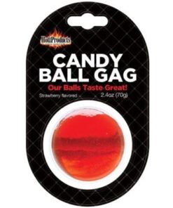 Candy Ball Gag - Strawberry