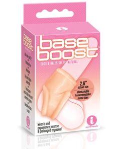 The 9's Base Boost Cock & Balls Sleeve - Natural