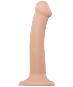 Strap On Me Silicone Bendable Dildo Medium - Flesh