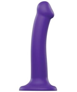 Strap On Me Silicone Bendable Dildo Medium - Purple