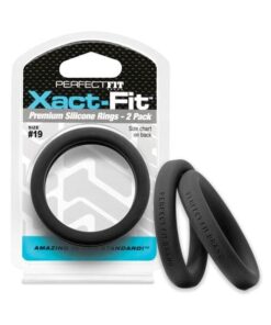 Perfect Fit Xact Fit #19 - Black Pack of 2