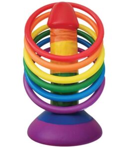 Rainbow Pecker Party Ring Toss