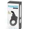 Happy Rabbit Love Ring Rechargeable - Black