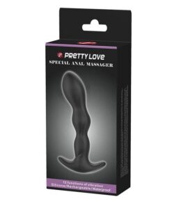 Pretty Love Special Anal Massager - Black