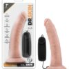 Blush Dr. Skin Dr. Dave 7" Cock w/Suction Cup - Vanilla