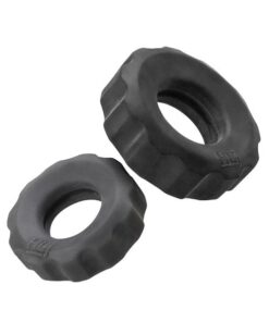 Hunky Junk Cog Ring 2 Size Double Pack - Tar & Stone Pack of 2