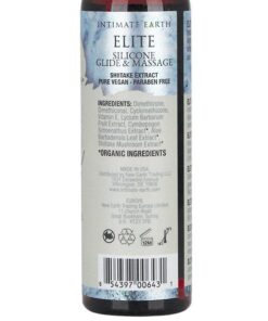 Intimate Earth Elite Velvet Touch Silicone Glide & Massage Oil - 120ml