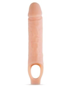 Blush Performance Plus 10" Silicone Cock Sheath Penis Extender - Flesh