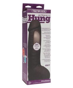 Vac-U-Lock Ultraskyn 12" Hung - Chocolate