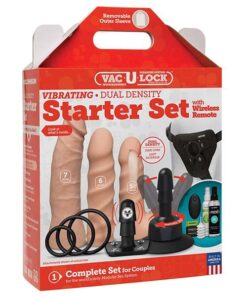 Vac-U-Lock Dual Density Starter Set w/Wireless Remote - Vanilla