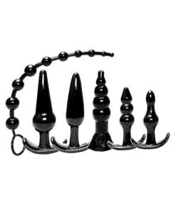 Try-Curious Anal Plug Kit - Black