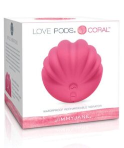 Jimmyjane Love Pods Coral Waterproof - Pink