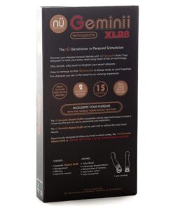 Nu Sensuelle Geminii XLR8 Turbo Boost G Spot - Electric Blue