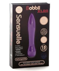 Sensuelle Bobbii Flexible Vibe XLR8 Turbo Boost - Ultra Violet