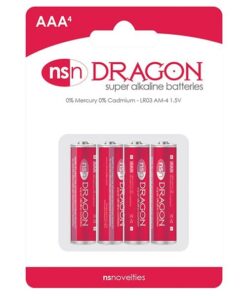 Dragon Alkaline Batteries - AAA Pack of 4