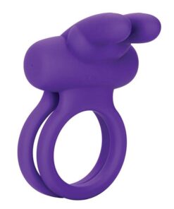 Silicone Rechargeable Rockin' Rabbit Enhancer - Purple