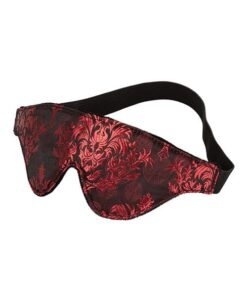 Scandal Black Out Eyemask - Black/Red