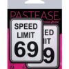 Pastease Premium Speed Limit 69 - White/Black O/S