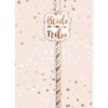 Bride Tribe Straws - Rose Gold Pack of 6