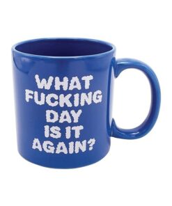 Attitude Mug What Fucking Day is it Again - 22oz