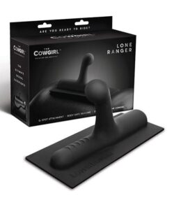 The Cowgirl Lone Ranger Silicone Attachment - Black