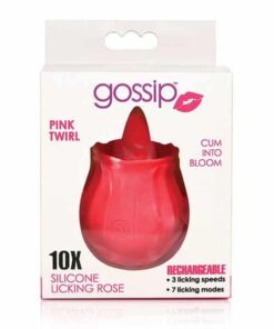 Curve Novelties Gossip Licking Rose - Pink Twirl