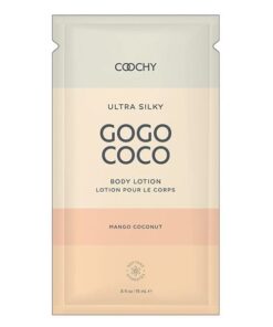 COOCHY Ultra Silky Body Lotion Foil - .35 oz Mango Coconut