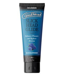 GoodHead Slick Head Glide Bulk - 4 oz Blue Raspberry