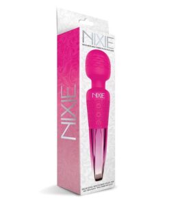 Nixie Rechargeable Wand Massager - Pink Ombre Metallic