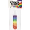 Pecker Shot Syringe - Rainbow