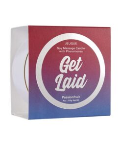 Jelique Massage Candle - 4 oz Get Laid Passion Fruit