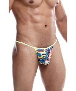 Male Basics Sinful Hipster Wow T Thong G-String Print MD