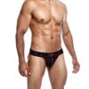 Male Basics Neon Jockstrap Red SM