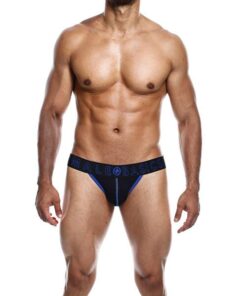 Male Basics Neon Jockstrap Royal SM