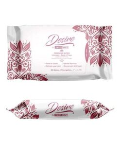 Swiss Navy Desire Unscented Feminine Wipes Pack of 25