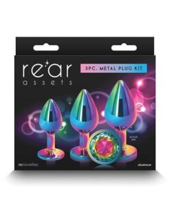 Rear Assets Rainbow Gem Anal Trainer Kit - Multi Color