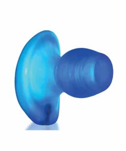 Oxballs Glowhole 1 Hollow Buttplug w/LED Insert Small - Blue Morph