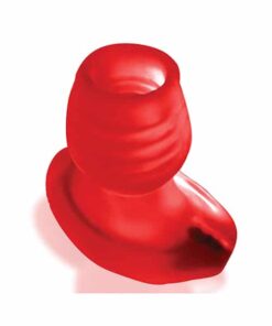 Oxballs Glowhole 1 Hollow Buttplug w/LED Insert Small - Red Morph