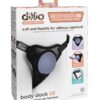 Dillio Platinum Body Dock SE Strap On Harness - Black