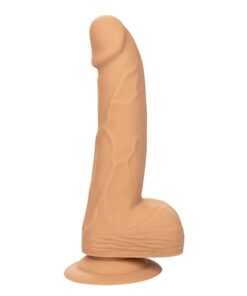 Silicone Studs 6" Dildo - Ivory